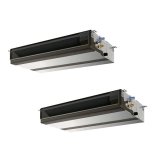 三菱 PEZX-ERMP224D5 業務用エアコン 天井埋込 スリムER 同時ツイン P224形 8馬力 三相 200V ワイヤード ♪∀