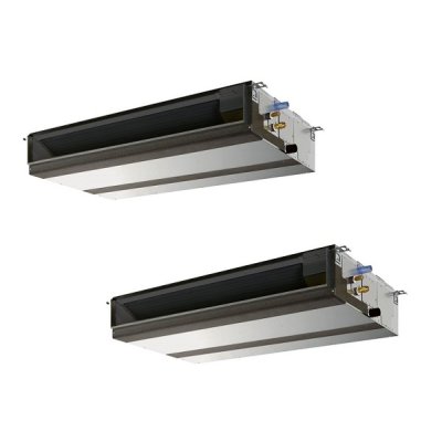 画像1: 三菱 PEZX-ERMP224D5 業務用エアコン 天井埋込 スリムER 同時ツイン P224形 8馬力 三相 200V ワイヤード ♪∀