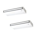 三菱 PCZX-ERMP224KL5 業務用エアコン 天吊 スリムER 同時ツイン P224形 8馬力 三相 200V ワイヤレス ♪∀