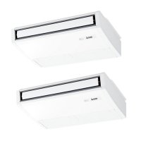 三菱 PCZX-ERMP80SKL5 業務用エアコン 天吊 スリムER 同時ツイン P80形 3馬力 単相 200V ワイヤレス ♪∀