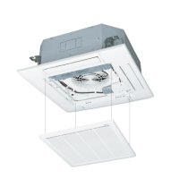 三菱重工 [FDTV506H6S お掃除ラクリーナパネル] 業務用エアコン 天井埋込形４方向 シングル ハイパーインバータ P50 2馬力 三相200V ワイヤード ♪