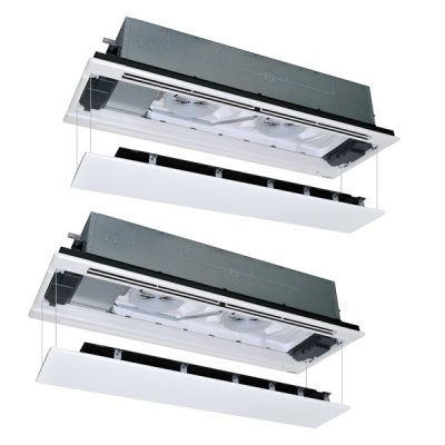 画像1: 三菱重工 [FDTWZ2806HP6S ラクリーナパネル] 業務用エアコン 天井埋込形2方向吹出し ツイン エクシードハイパー P280 10馬力 三相200V ワイヤード ♪