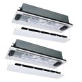 三菱重工 [FDTWV2246HP6S ラクリーナパネル] 業務用エアコン 天井埋込形2方向吹出し ツイン ハイパーインバータ P224 8馬力 三相200V ワイヤード ♪