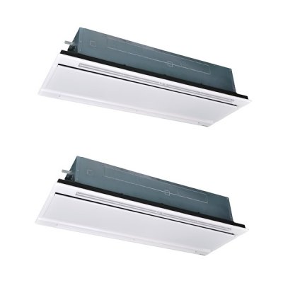 画像1: 三菱重工 [FDTWV2806HP6S ホワイトパネル] 業務用エアコン 天井埋込形2方向吹出し ツイン ハイパーインバータ P280 10馬力 三相200V ワイヤード ♪