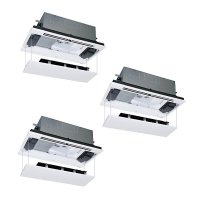 三菱重工 [FDTWV2246HT6S ラクリーナパネル] 業務用エアコン 天井埋込形2方向吹出し トリプル ハイパーインバータ P224 8馬力 三相200V ワイヤード ♪