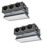 三菱重工 [FDRV1126HP6S キャンバスダクトパネル] 業務用エアコン 天埋カセテリア ツイン ハイパーインバータ P112 4馬力 三相200V ワイヤード ♪