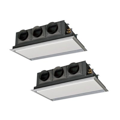 画像1: 三菱重工 [FDRV1126HP6S サイレントパネル] 業務用エアコン 天埋カセテリア ツイン ハイパーインバータ P112 4馬力 三相200V ワイヤード ♪