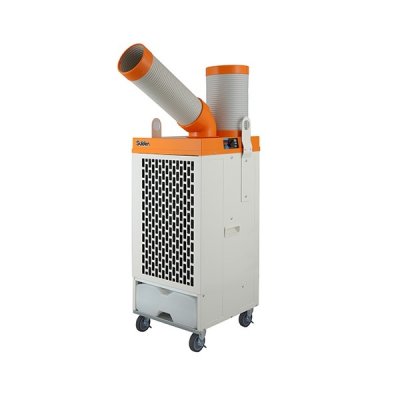 画像1: スイデン SS-25EL-1PT スポットエアコン 洗練型 クールスイファン レンタル リース向け 冷風1口 自動首振り装置なし 100V ポッキンプラグ付［♪］