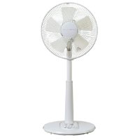ユアサプライムス YUASA YT-3036F(W) リビングファン 扇風機 5枚羽根 シンプルメカ式 押しボタン ホワイト ℃℃