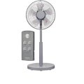 ユアサプライムス YUASA YK-D3403GFR(H) リビングファン 扇風機 5枚羽根 静音 省エネ DCモーター リモコン付き グレー ℃℃