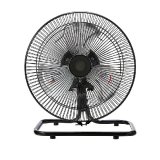 ユアサプライムス YUASA YAF-259G(K) コンパクトアルミ扇風機 ブラック ℃℃