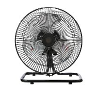 ユアサプライムス YUASA YAF-259G(K) コンパクトアルミ扇風機 ブラック ℃℃