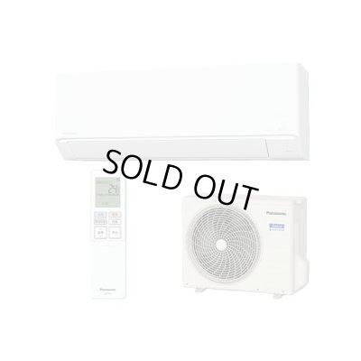 画像1: [在庫あり] パナソニック CS-365DJ-W エアコン 12畳 ルームエアコン Jシリーズ ナノイーX 単相100V 12畳程度 クリスタルホワイト CS-364DJ-Wの後継品 ☆2♭