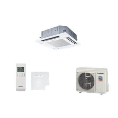 画像1: パナソニック PA-P45U7GNBX 業務用エアコン 4方向天井カセット形 XEPHY Premium 標準(ワイヤレス) シングル P45 形 1.8馬力 三相200V ♪