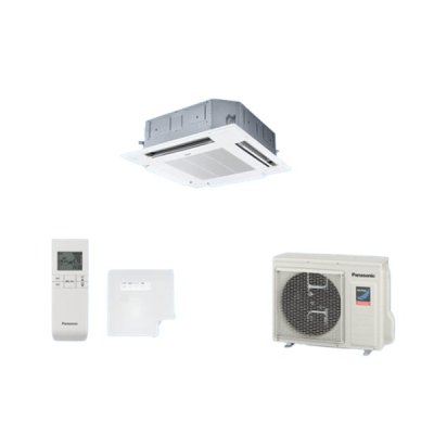 画像1: パナソニック PA-P50U7GNBX 業務用エアコン 4方向天井カセット形 XEPHY Premium 標準(ワイヤレス) シングル P50 形2.0馬力 三相200V ♪