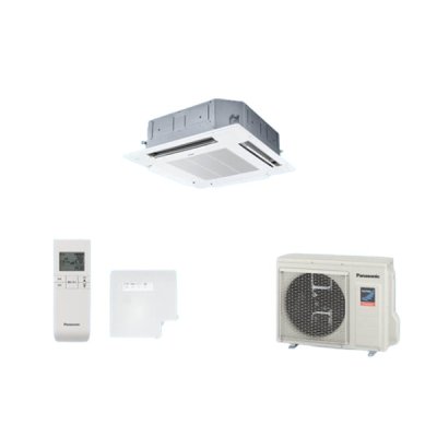 画像1: パナソニック PA-P63U7GNBX 業務用エアコン 4方向天井カセット形 XEPHY Premium 標準(ワイヤレス) シングル P63 形2.5馬力 三相200V ♪