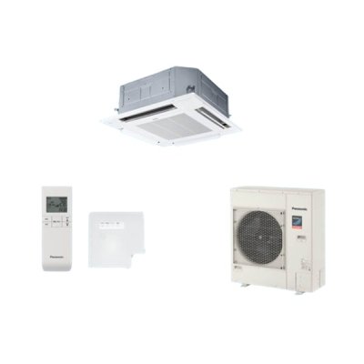 画像1: パナソニック PA-P80U7GNBX 業務用エアコン 4方向天井カセット形 XEPHY Premium 標準(ワイヤレス) シングル P80 形3.0馬力 三相200V ♪