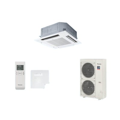 画像1: パナソニック PA-P112U7GNBX 業務用エアコン 4方向天井カセット形 XEPHY Premium 標準(ワイヤレス) シングル P112 形4.0馬力 三相200V ♪