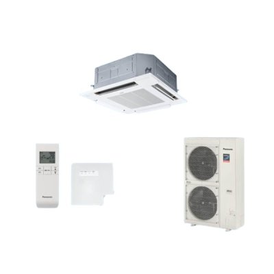 画像1: パナソニック PA-P160U7GNBX 業務用エアコン 4方向天井カセット形 XEPHY Premium 標準(ワイヤレス) シングル P160 形6.0馬力 三相200V ♪
