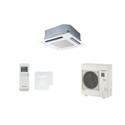 画像1: パナソニック PA-P112U7HNBX 業務用エアコン 4方向天井カセット形 XEPHY Eco 標準(ワイヤレス) シングル P112 形4.0馬力 三相200V ♪