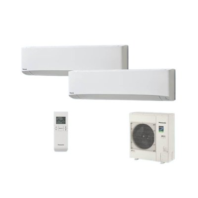 画像1: パナソニック [PA-P160K7HDBX＋分岐管] 業務用エアコン 壁掛形 XEPHY Eco エコナビ(ワイヤレス) 同時ツイン P160形 6.0馬力 三相200V ♪