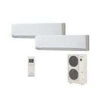 パナソニック [PA-P224K7HDBX＋分岐管] 業務用エアコン 壁掛形 XEPHY Eco エコナビ(ワイヤレス) 同時ツイン P224形 8.0馬力 三相200V ♪
