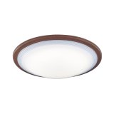 パナソニック LGC52139 シーリングライト 12畳 調光調色 リモコン付属 LED(昼光色 電球色) カチットF ウォールナット調