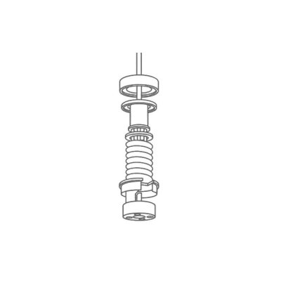 画像1: パナソニック SLB15783 ペンダント LED 天井吊下型 LEDコンパクトランプφ45用 直付タイプ 本体のみ ランプ別売 セード別売 ブラック