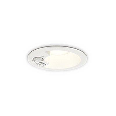 画像1: オーデリック OD261838R エクステリア ダウンライト LED 人感センサーモード切替型 埋込穴φ100 昼白色 軒下取付専用 防雨型 オフホワイト
