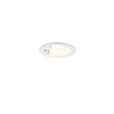 画像1: オーデリック OD261856R エクステリア ダウンライト LED 人感センサーモード切替型 埋込穴φ125 昼白色 軒下取付専用 防雨型 オフホワイト