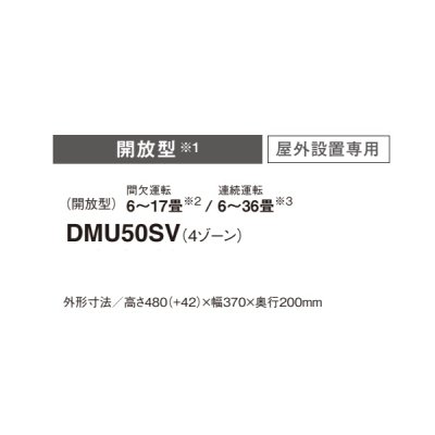 画像2: ダイキン DMU50SV マルチエアコン システムマルチ 床暖房ユニット 開放型 屋外設置専用 4ゾーン ♪
