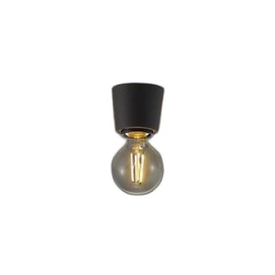 画像1: 大光電機(DAIKO) DCL-42499YG 小型シーリング 調光(調光器別売) キャンドル色 LED ランプ付 ブラック