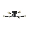 大光電機(DAIKO) DCH-42448YG シャンデリア 調光(調光器別売) キャンドル色 LED ランプ付 黒サテン