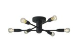 大光電機(DAIKO) DCH-42448YG シャンデリア 調光(調光器別売) キャンドル色 LED ランプ付 黒サテン