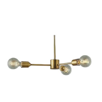画像1: 大光電機(DAIKO) DCH-42487YG シャンデリア 調光(調光器別売) キャンドル色 LED ランプ付 真鍮