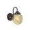 画像1: 大光電機(DAIKO) DWP-42478YG アウトドアライト ポーチ灯 調光(調光器別売) キャンドル色 LED ランプ付 防雨形 ブラック (1)