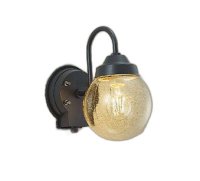 大光電機(DAIKO) DWP-42479Y アウトドアライト ポーチ灯 非調光 キャンドル色 LED ランプ付 人感センサー付 防雨形 ブラック
