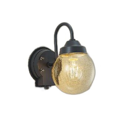 画像1: 大光電機(DAIKO) DWP-42479Y アウトドアライト ポーチ灯 非調光 キャンドル色 LED ランプ付 人感センサー付 防雨形 ブラック