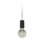 画像1: 大光電機(DAIKO) DPN-42492YG ペンダント 調光(調光器別売) キャンドル色 LED ランプ付 プラグタイプ ブラック (1)