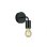画像1: 大光電機(DAIKO) DBK-42464YG ブラケット 調光(調光器別売) キャンドル色 LED ランプ付 ブラック (1)