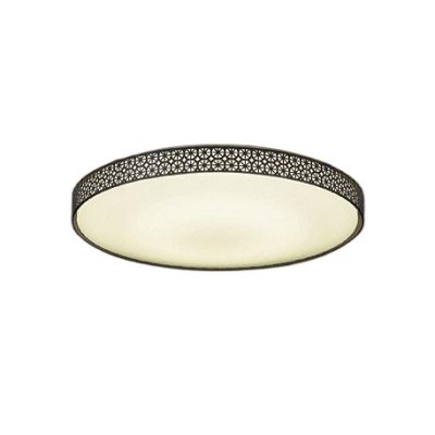 画像1: 大光電機(DAIKO) DCL-42167 和風照明 シーリング 6畳 調色調光 LED内臓 リモコン付 ブラック