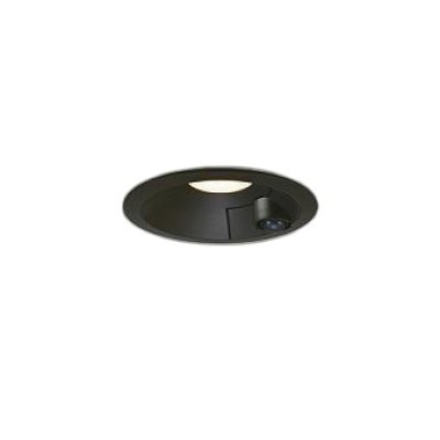 画像1: 大光電機(DAIKO) DDL-5704YB ダウンライト 埋込穴φ100 非調光 電球色 LED内臓 高気密SB形 人感センサー 連動マルチタイプ 防雨形 ブラック