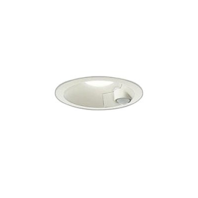 画像1: 大光電機(DAIKO) DDL-5704YW ダウンライト 埋込穴φ100 非調光 電球色 LED内臓 高気密SB形 人感センサー 連動マルチタイプ 防雨形 ホワイト