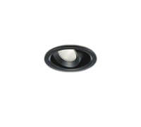 大光電機(DAIKO) DDL-6242ABG ダウンライト 埋込穴φ75 調光(調光器別売) 温白色 LED内蔵 電源付(別置) COBタイプ 高気密SB形 ユニバーサル ブラック
