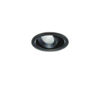 大光電機(DAIKO) DDL-6242WBG ダウンライト 埋込穴φ75 調光(調光器別売) 昼白色 LED内蔵 電源付(別置) COBタイプ 高気密SB形 ユニバーサル ブラック