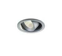 大光電機(DAIKO) DOL-5637YSG ダウンライト 埋込穴φ100 調光(調光器別売) 電球色 LED内臓 COBタイプ 高気密SB形 ユニバーサル 軒下用 防雨形 シルバー