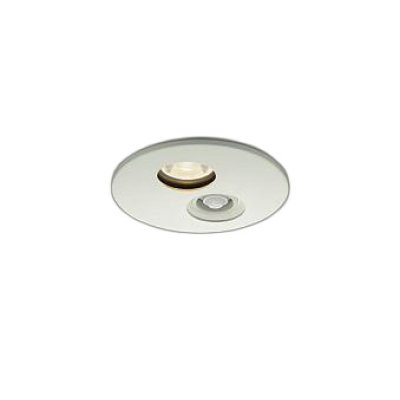 画像1: 大光電機(DAIKO) DOL-6262YW ダウンライト 埋込穴φ100 非調光 電球色 LED ランプ付 高気密SB形 人感センサー 連動ON/OFFタイプ 防雨形 ホワイト