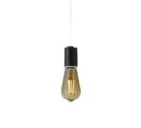 大光電機(DAIKO) DPN-42502YG ペンダント 調光(調光器別売) キャンドル色 LED ランプ付 プラグタイプ ブラック