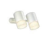 大光電機(DAIKO) DSL-5711FWG スポットライト 調光(調光器別売) 電球色 温白色 昼白色 LED内蔵 電源内臓 よくばり フランジタイプ ホワイト