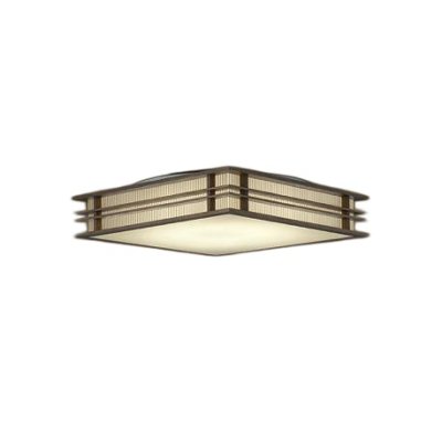 画像1: 大光電機(DAIKO) DCL-42173 和風照明 シーリング 10畳 調色調光 LED内臓 リモコン付 ウォールナット色